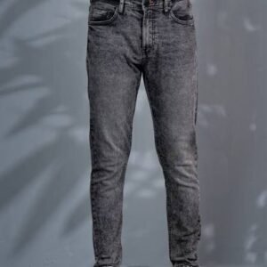 Premium Charcoal Grey Slim Fit Denim Jeans