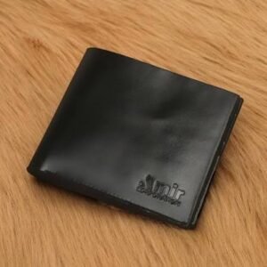 Premium Classic Black Bifold Wallet