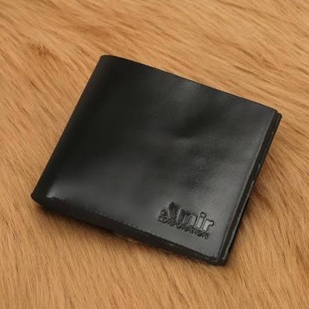 Premium Classic Black Bifold Wallet