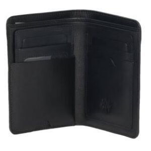 Premium Black Classic Bifold Wallet